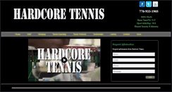 Desktop Screenshot of hardcoretennis.net